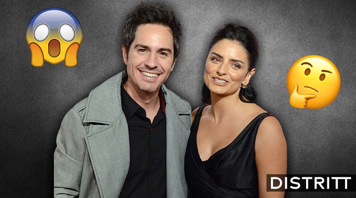 Aislinn Derbez y Mauricio Ochmann son captados d ela mano en Madrid