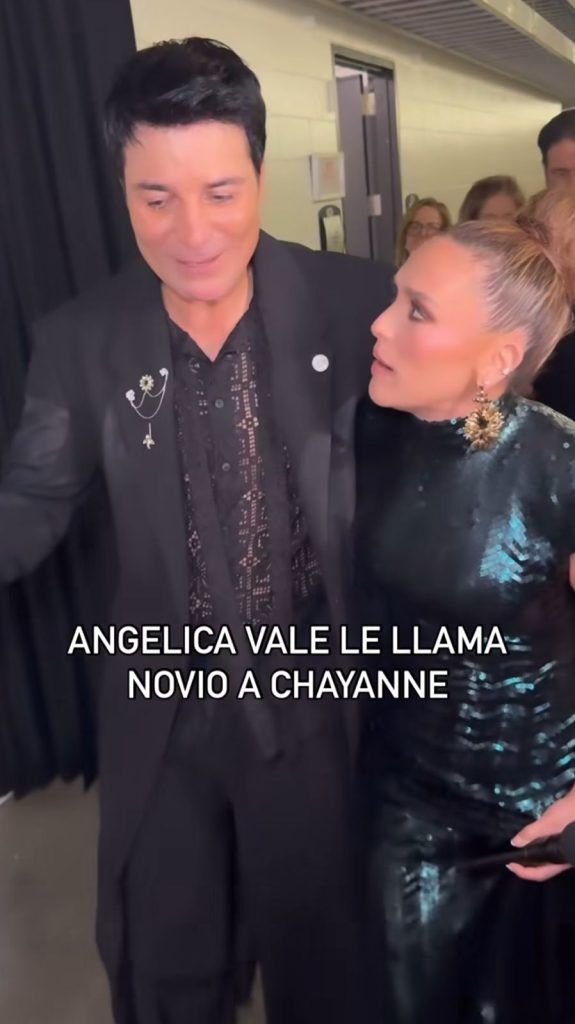 Angélica Vale dice que Chayanne es su novio