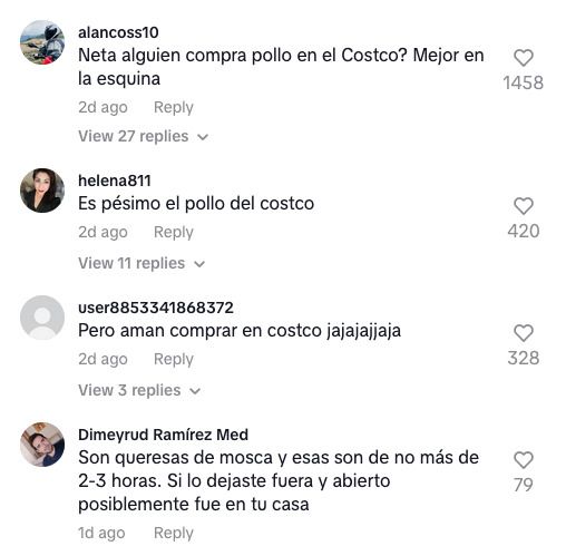 Pollo de Costco con larvas divide opiniones en redes
