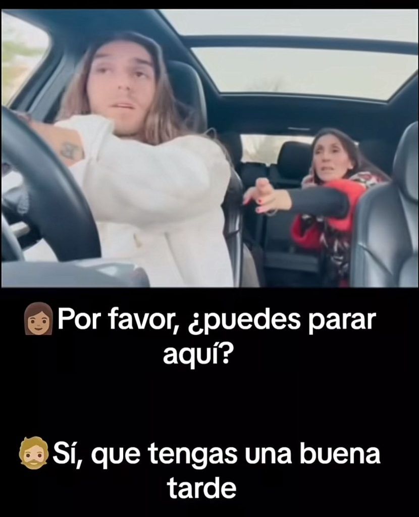 Mujer abandona esposo Uber
