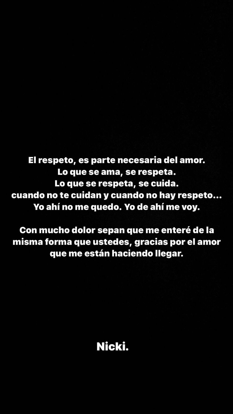 Nicki Nicole confirma que terminó su relación con Peso Pluma
