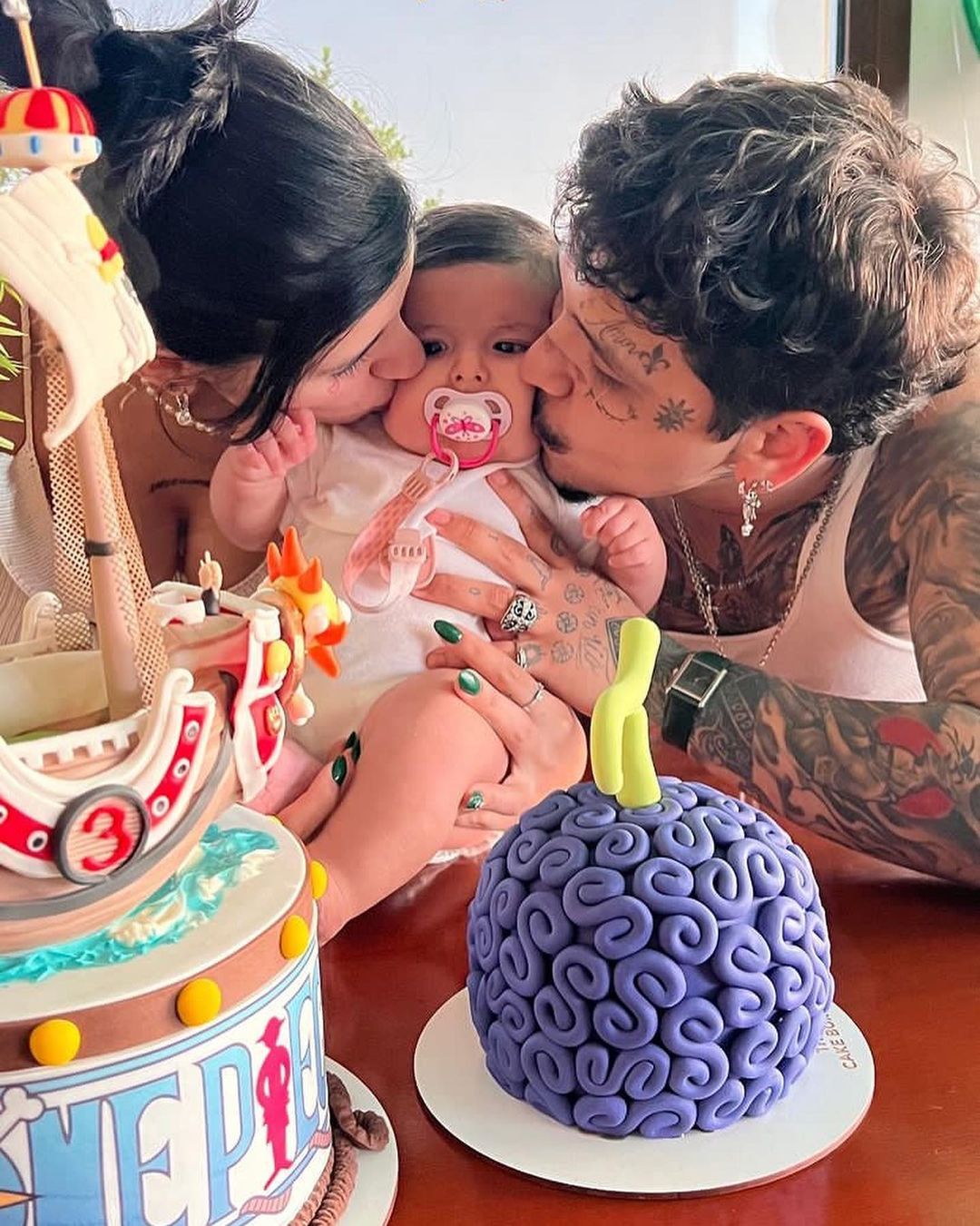 Nodal, Cazzu e hija