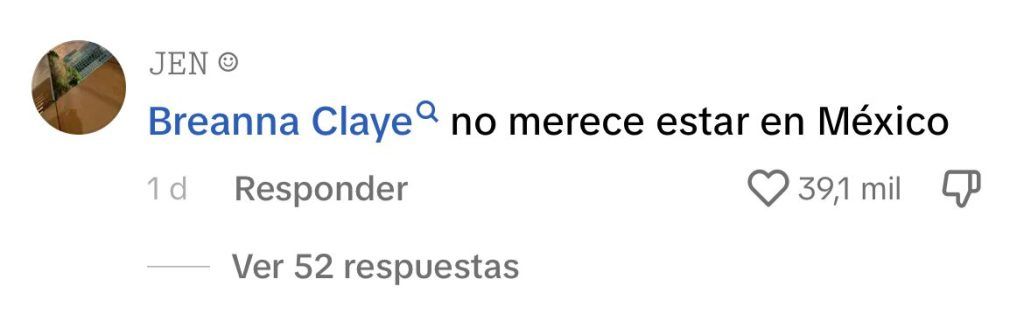 Aseguran que modelo extranjera no merece estar en México