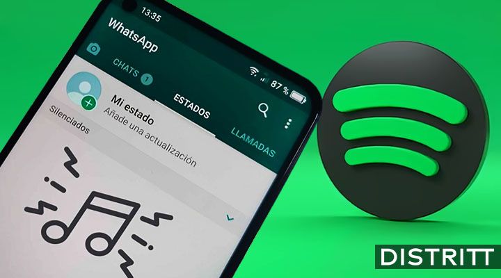 ¿Cómo poner música de Spotify en estados de WhatsApp?