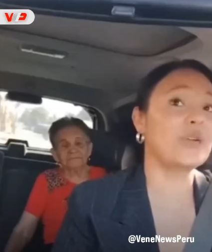 conductora es contratada por hijo para llevar a su mamá a un asilo
