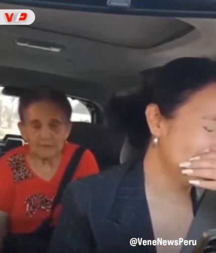 conductora rompe en llanto ante el abandono de la mujer