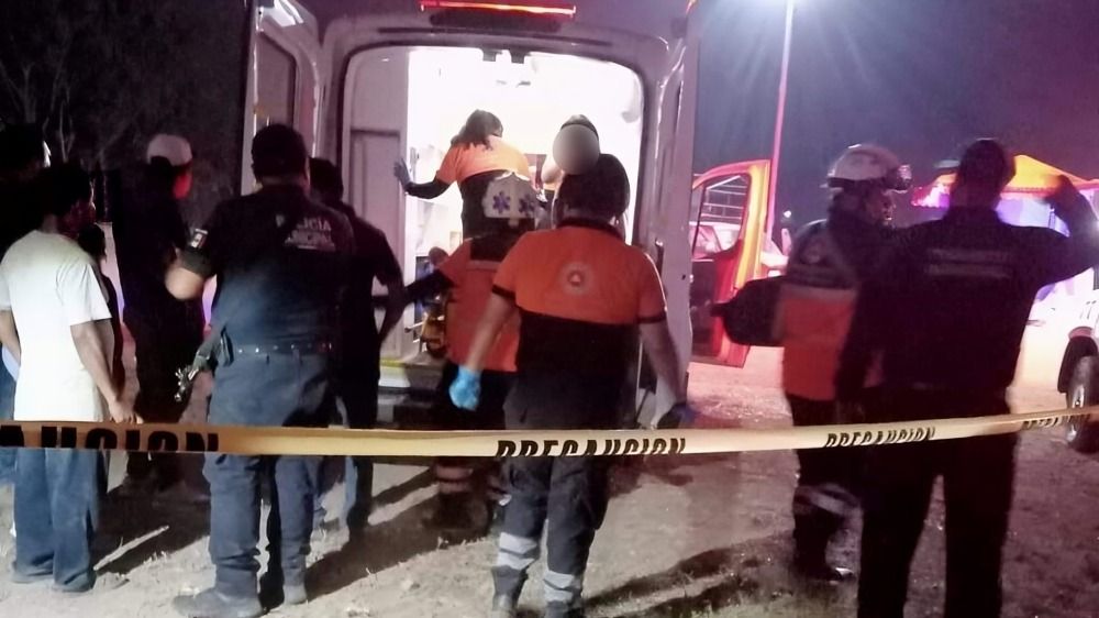 elelemtos médicos atendieron a lesionados en feria