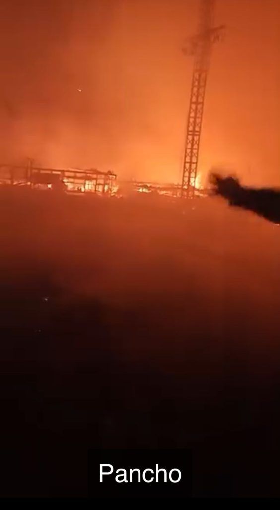 Incendio en salón de fiestas en San Miguel Allende