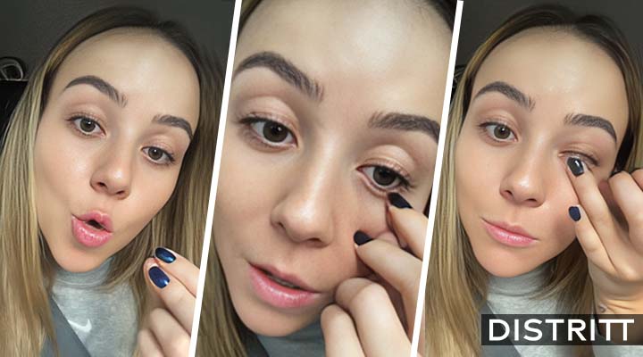 Mujer descubre que tenía un gusando en su ojo; video