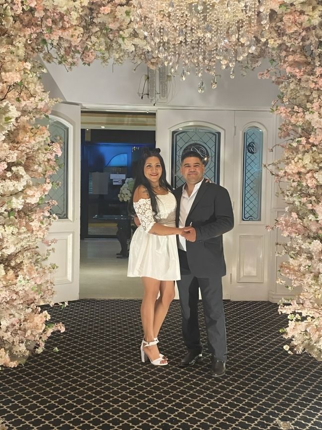 pareja llevaba un año de casados