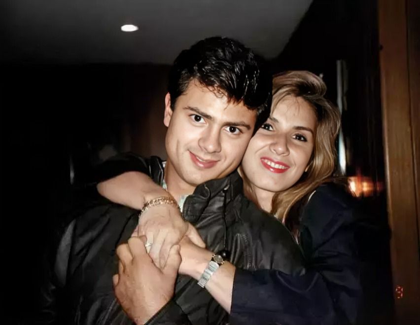 Peña Nieto y su exesposa Mónica