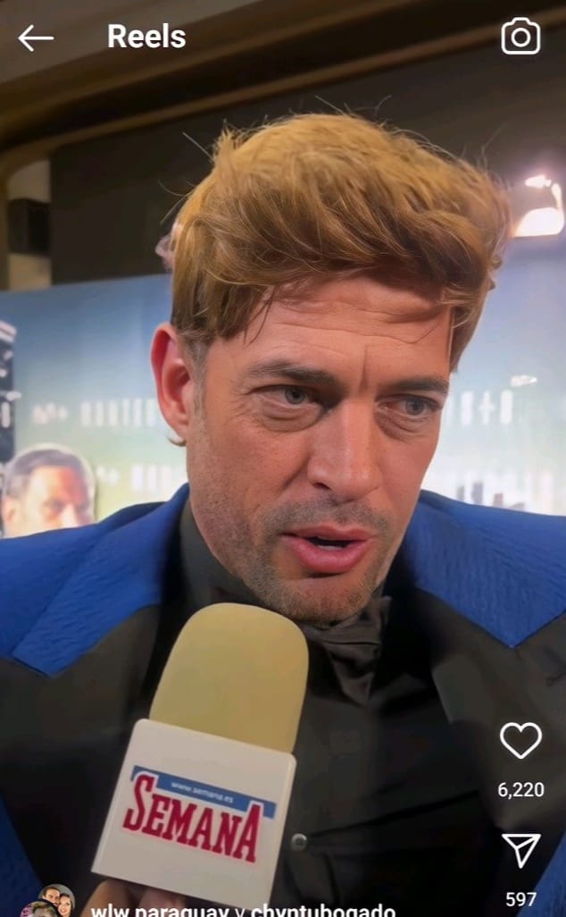 Critican a William Levy por sus arrugas y calvicie