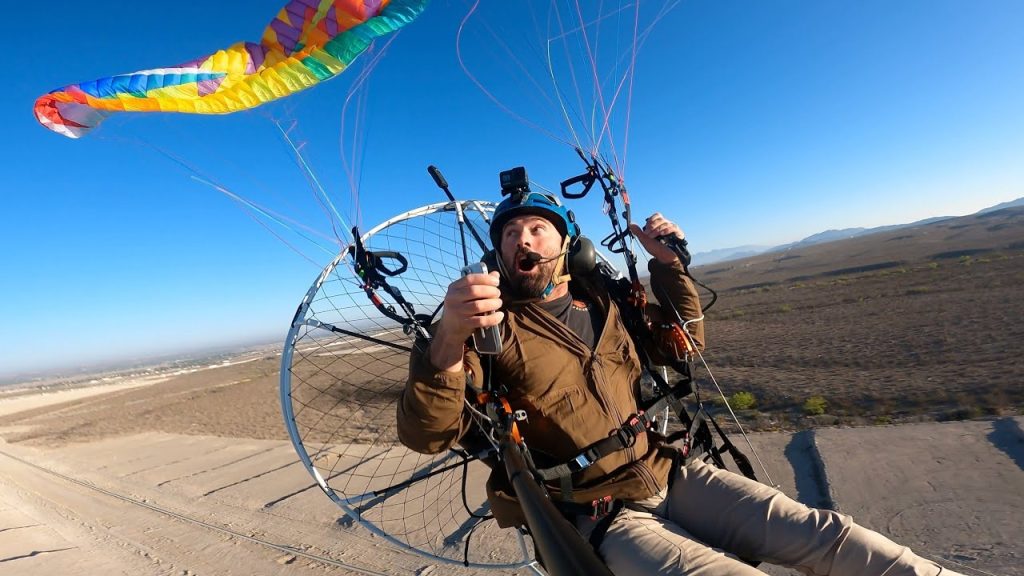 Caída del piloto Anthony Vella 