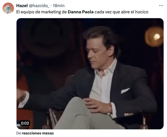 Memes de Danna Paola por preferir a España sobre México