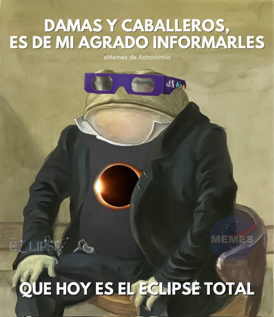 Eclipse solar 2024 meme