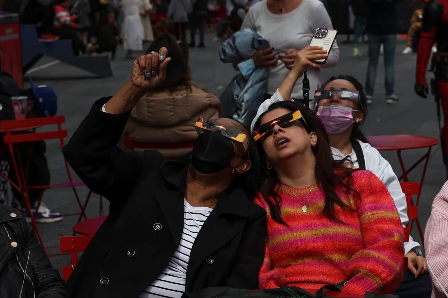 Las mejores fotos del eclipse solar 2024