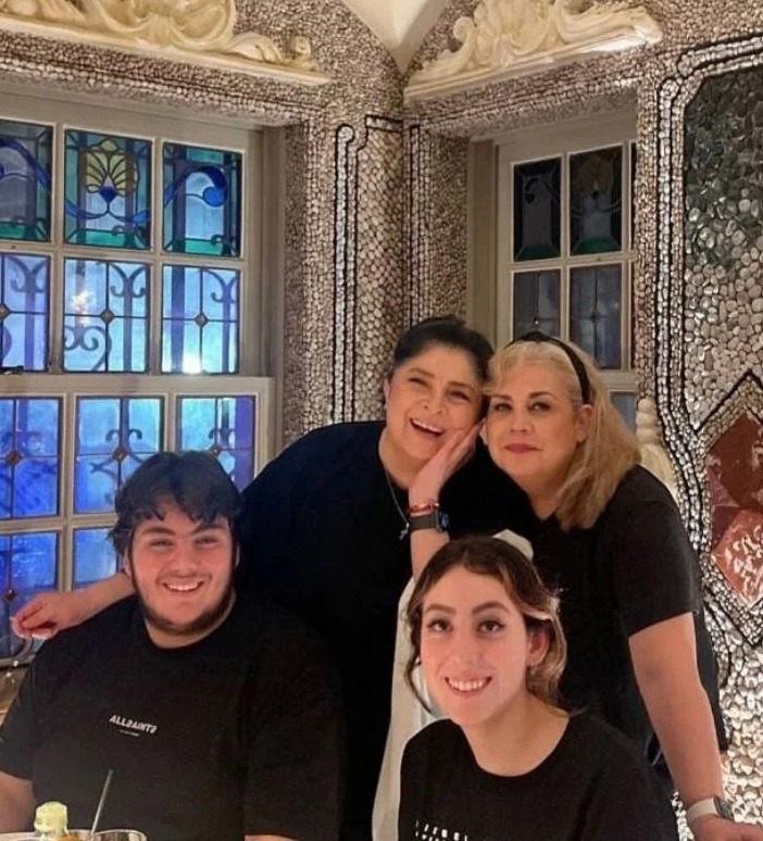 Gaby Ruffo y su familia