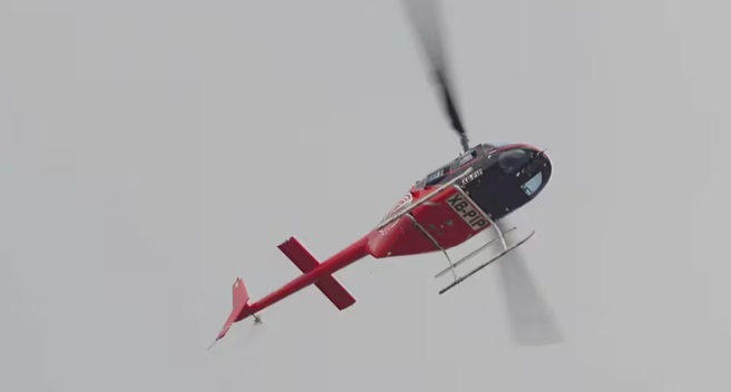 Así era helicóptero desplomado en CDMX