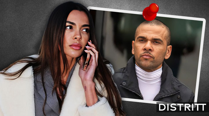 Joana Sanz sube foto con Dani Alves tras salir de prisión