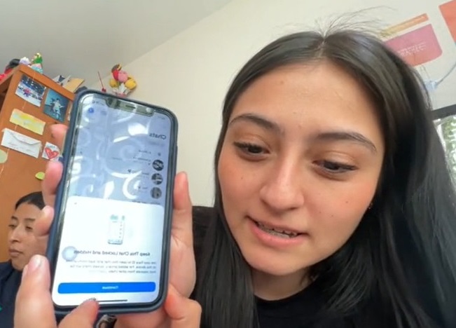 TikToker se queja de cambios en WhatsApp