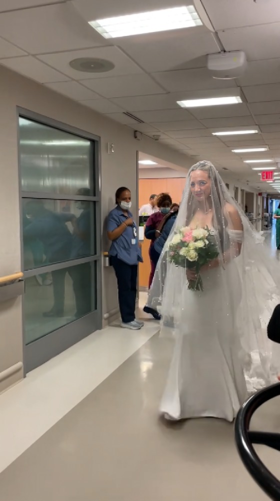 novia cancela boda en iglesia para celebrar en hospital