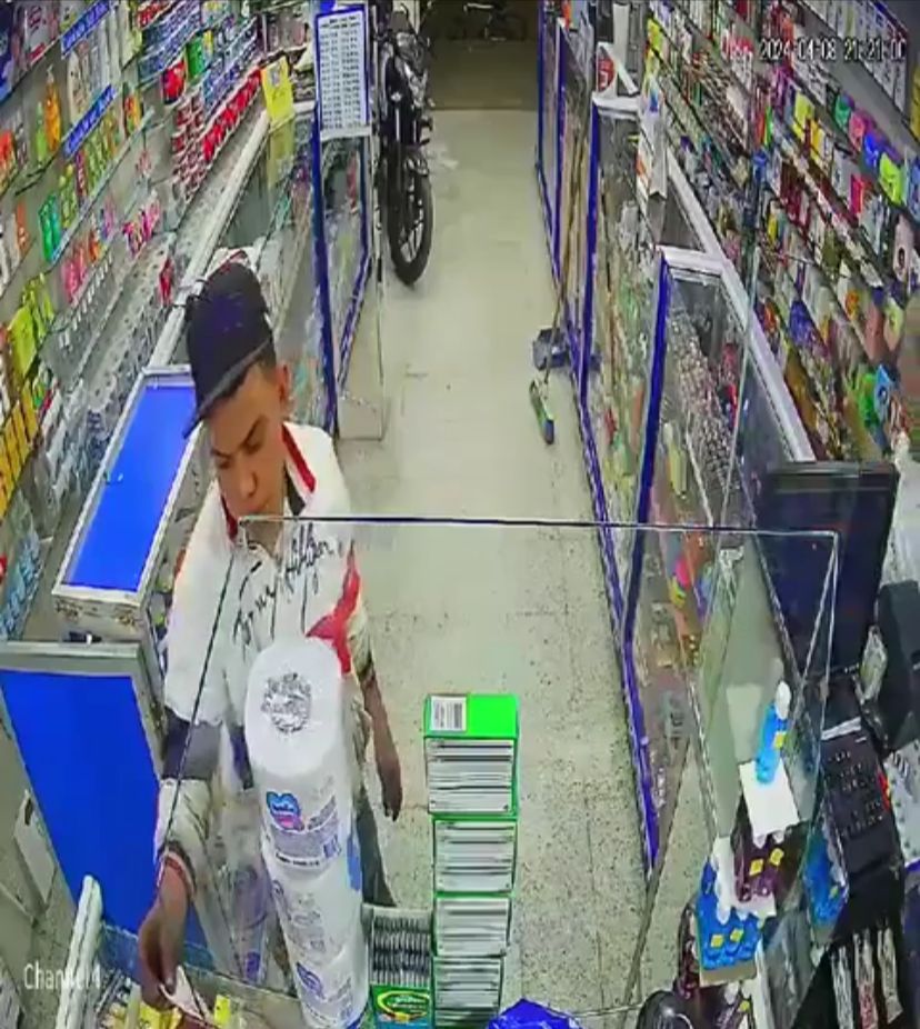 Cámara de la tienda de autoservicio