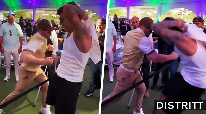 Canelo Álvarez golpea influencer Naim Darrechi