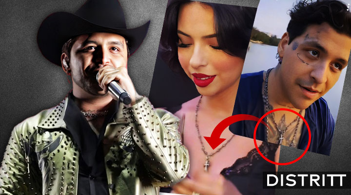 Christian Nodal y Ángela Aguilar. Filtran pruebas de romance