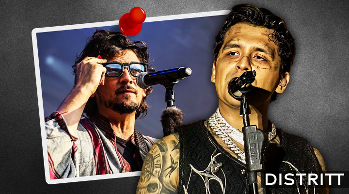 Christian Nodal canta Brillas de León Larregui