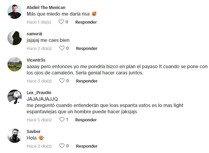 Reacciones sobre gestos de chica para espantar a los hombres