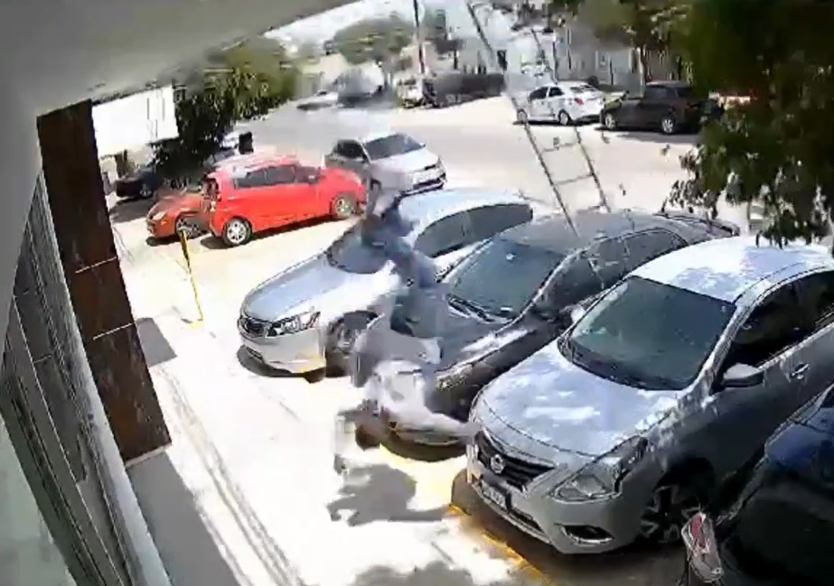 Hombre cae tras electrocutarse en azotea