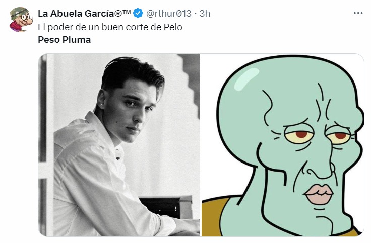 Los mejores memes del cambio de look de Peso Pluma