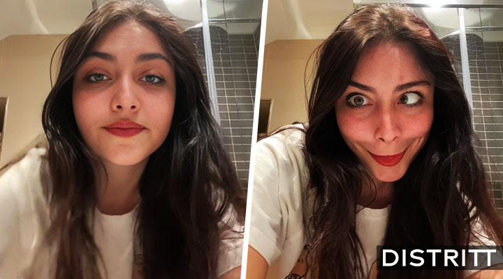 Mujer muestra sonrisa terrorífica en TikTok