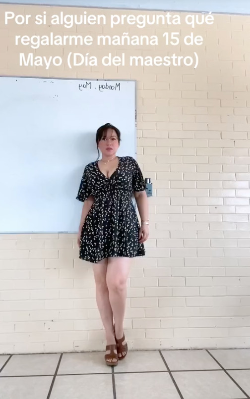 Profesora pide regalos por el Día del Maestro y se viraliza