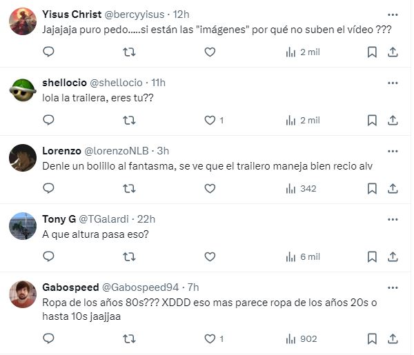internautas reaccionana mujer fantasma