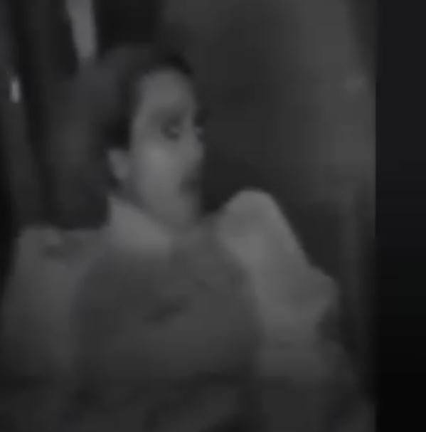mujer fantasma aparece a lado del copiloto