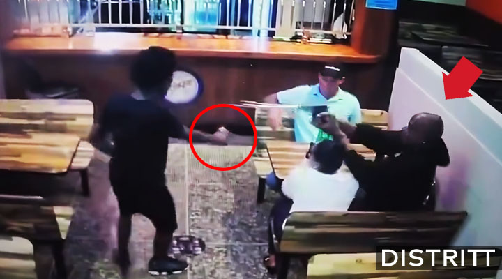 Policía se defiende de asalto de ladrón
