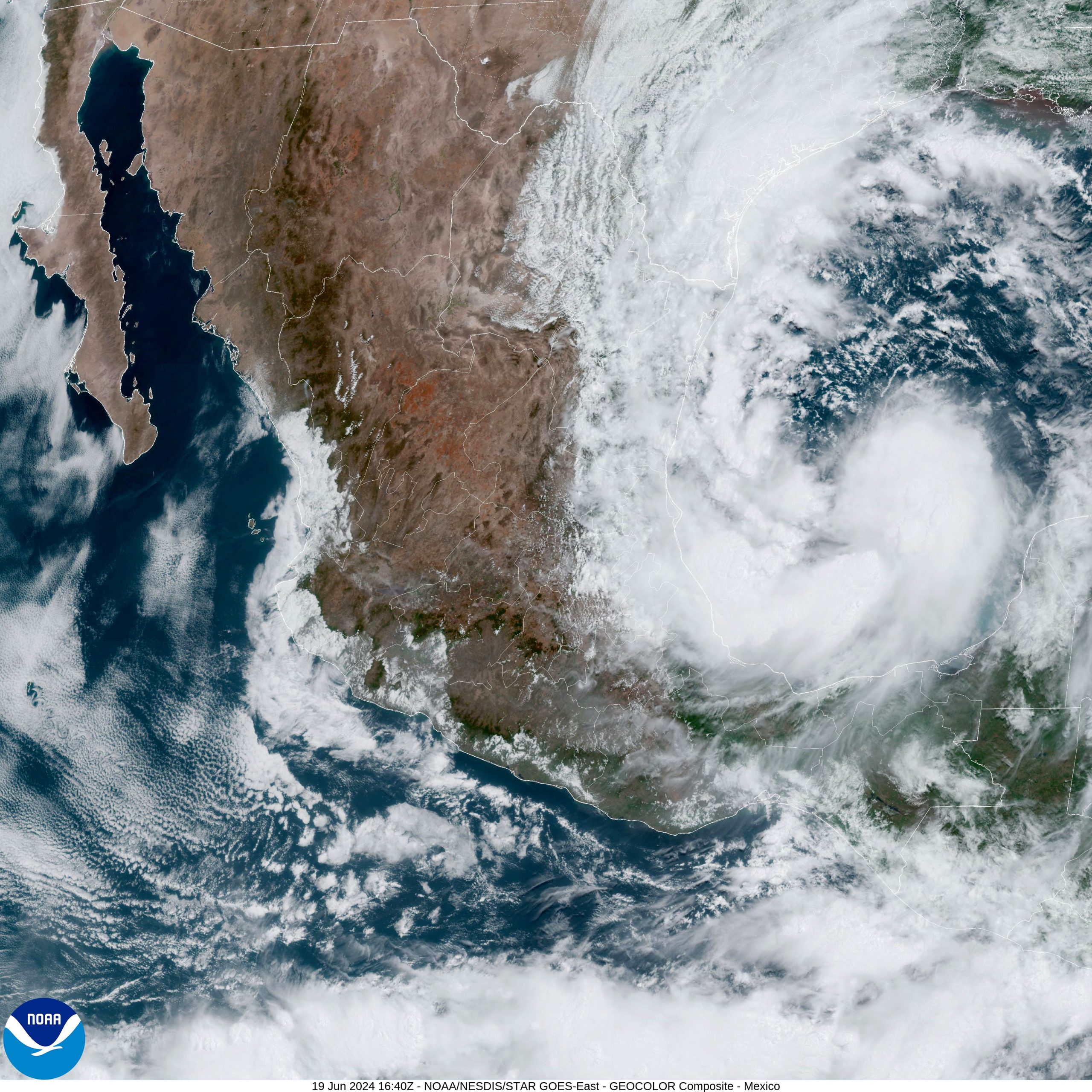 Tormenta tropical Alberto. ¿A qué estados afectaría?