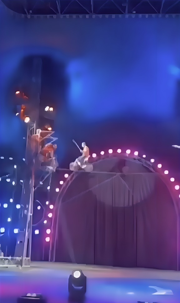 Acróbata en el circo