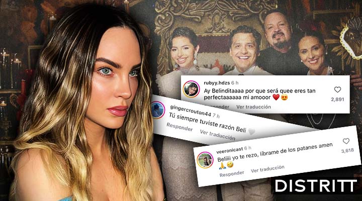 Belinda responde comentarios sobre boda de Christian Nodal