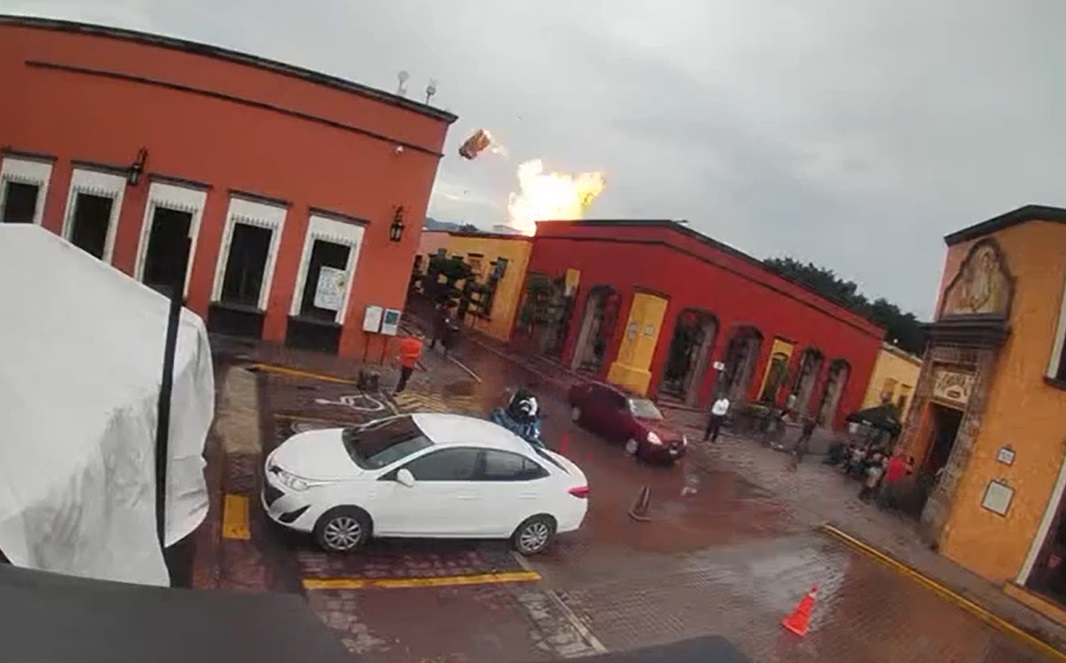 Así fue la explosión en la fábrica de José Cuervo