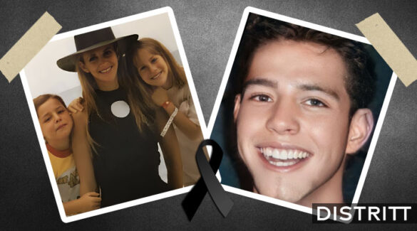 Shanik Berman y su hijo