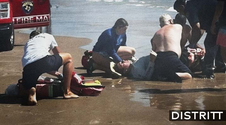 Tiburón ataca a cuatro personas y turistas graban momento