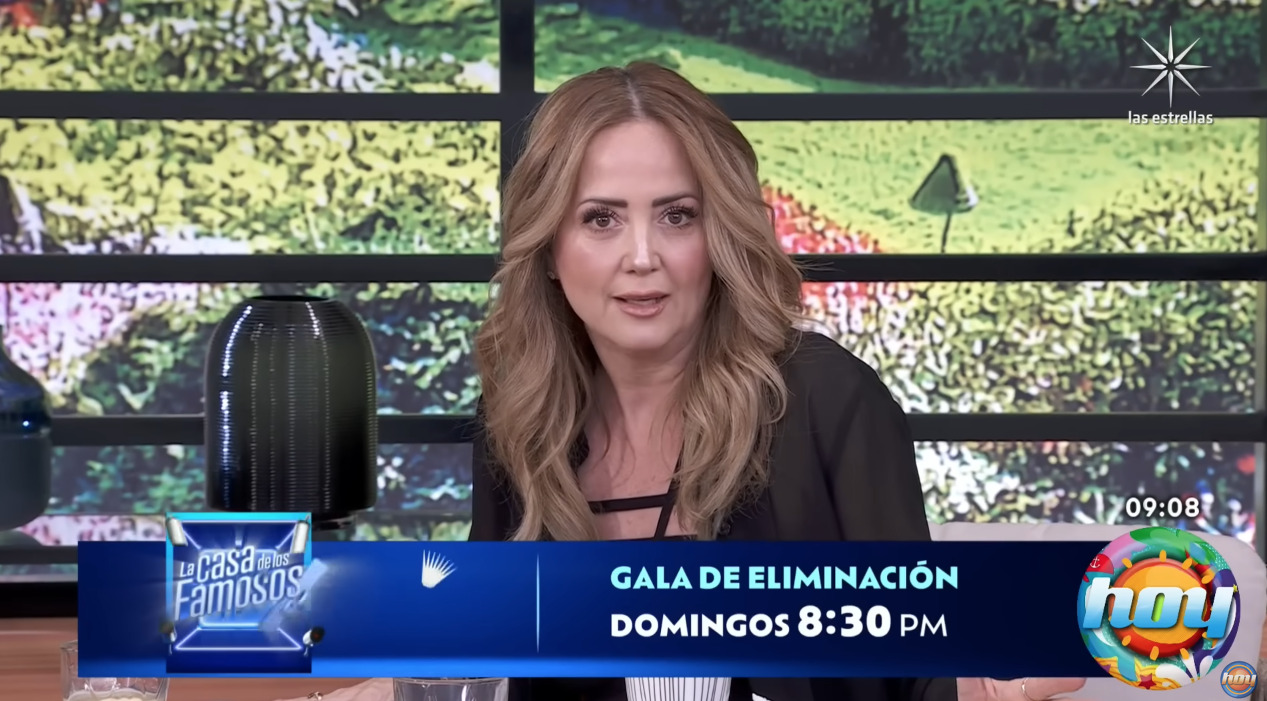 Andrea Legarreta arremete contra Ricardo Peralta