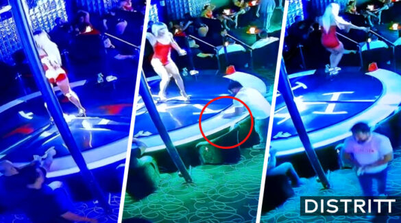 Hombre se roba ganancias de bailarina y se hace viral