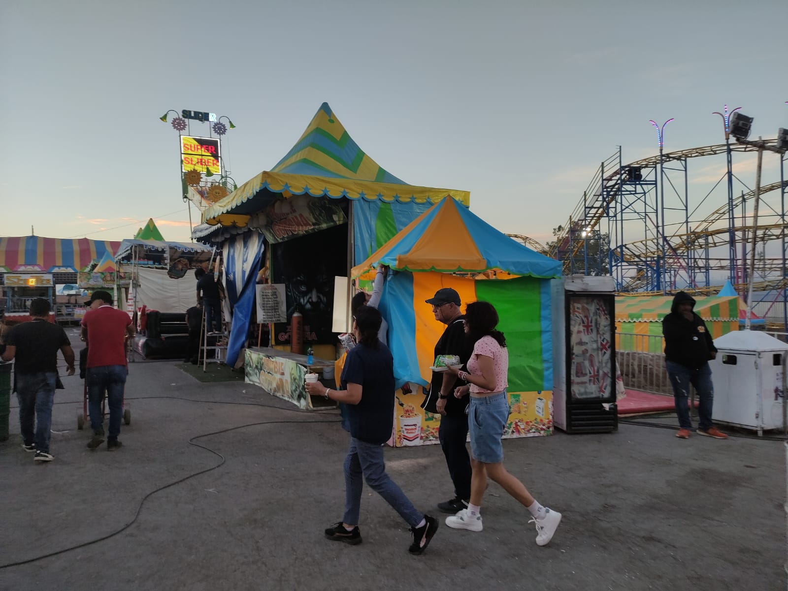 Mujer fallece en feria de San Luis Potosí