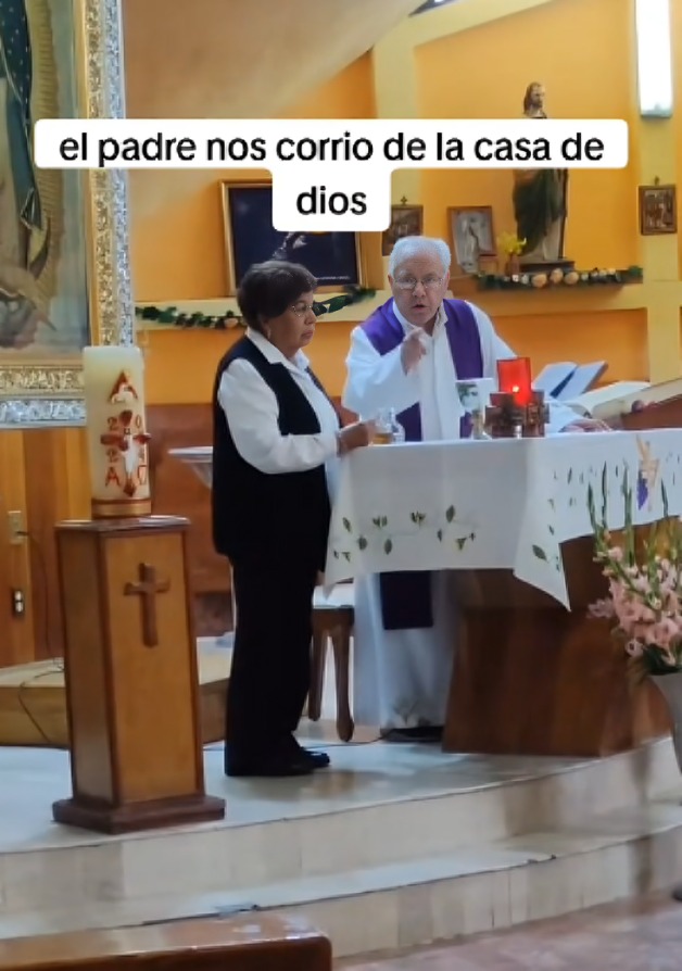 Sacerdote asegura niños no deben ir a misa