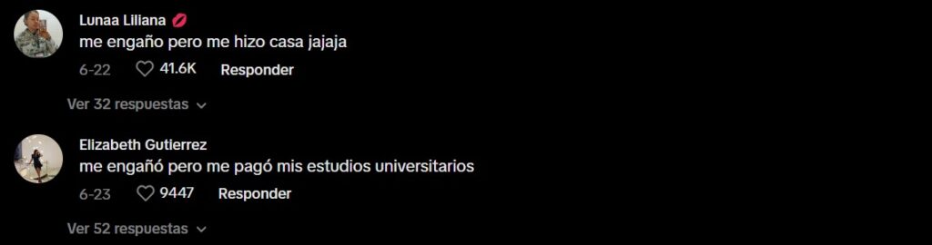 Usuarios reaccionan a historia de infidelidad a mujer