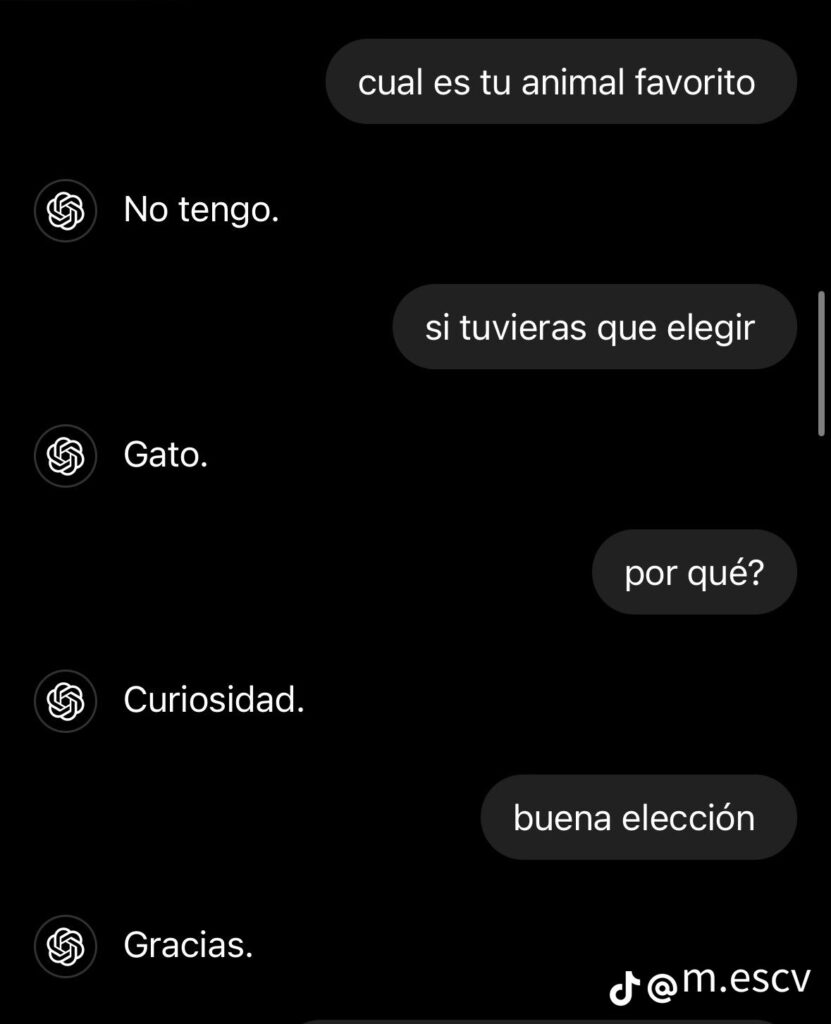 Chat GPT sobre sus restricciones