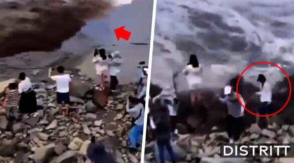 China. Corriente de río arrastra a turistas |VIDEO